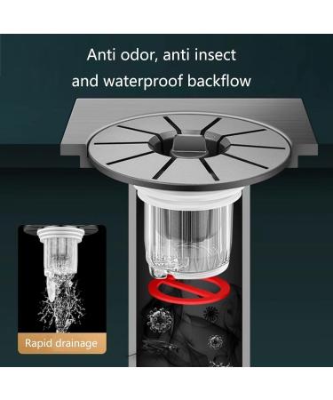 Innovative Magnetic Bathroom Drain Self Closing Floor Drain With Filter No More Odor Or Water Problems Easy To Install Magnetic Self Closing Odor Anti Odor Water Backflow Silicone Leakproof Floor - Buy Online on GoSupps.com