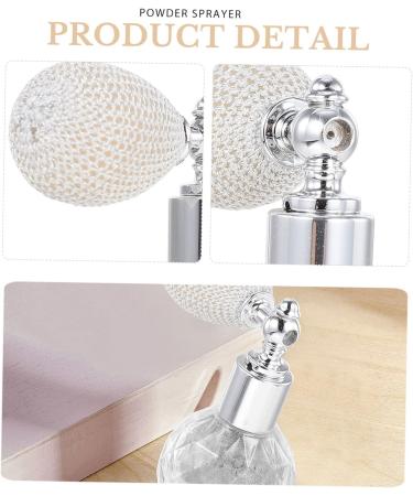 FRCOLOR 5 Pcs Body Air Bag Powder Body Powder Makeup Powder Sprayer Powder Bottle Eye Shadow Face Bride Silverx5pcs mediumx5pcs - Buy Online on GoSupps.com
