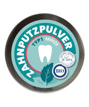 SCHETTLERs Type 1 Powder | Natural Dental Care | Tinplate Screw Top Box 30g