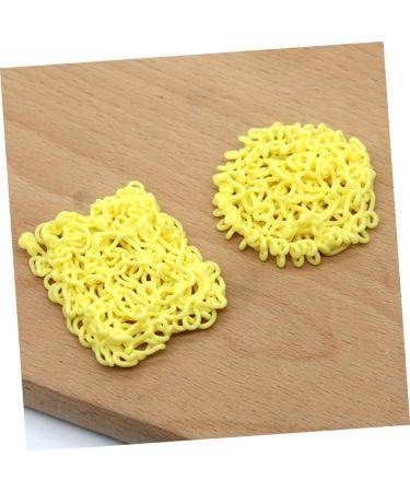 ibasenice 4pcs Instant Noodle Model Tiny Things Fake Instant Noodles Simulated Food Ornaments Chinese Food Miniature Stuff Mini Toy Mini House Supplies Child Doll House Silica Gel Vegetable - Buy Online on GoSupps.com