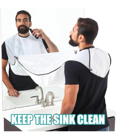 Cut Lotbun Beard Bibs with Suction Cups | Beard Apron for Men | Shaving Haircut & Trim Collection Cloak - Buy Online on GoSupps.com