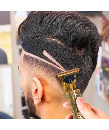 Auzeuner Professional Hair Clippers for Men Electric Haircut Kit Hair Trimmer Grooming Waterproof Rechargeable Close Cutting T Blade Trimmer USB Rechargeable Clippers for Hair Cutting with Guide Combs Cooper Dragon - Buy Online on GoSupps.com