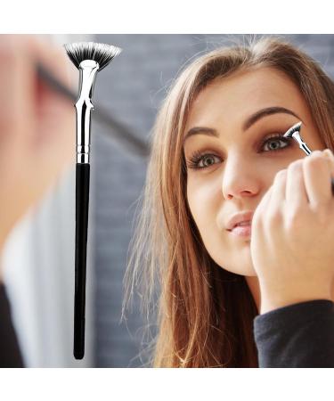 Generic Lash Fan Brush 120 Angled Fan Shaped Mascara Brushes Eyelashes Makeup Brush Folding Eyelash Eyebrow Brush for Elongated Volumized Eye Lashes and Beginner Makeup Artist - Buy Online on GoSupps.com