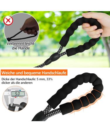 X XBen Dog Leash - Durable 1.5m to 30m Training Line with Padded Handle & Robust Carabiner for Small/Medium Dogs - International Shipping Available - Buy Online on GoSupps.com