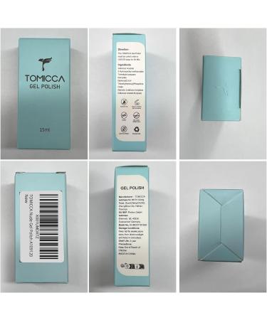 TOMICCA Burgundy Gel Nail Polish - Prune Juice Color for Fall/Winter Manicure - Buy Online on GoSupps.com