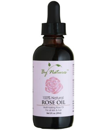 By Natures 100% Natural Rose Oil 2.0 Fl Oz (Pack of 1)