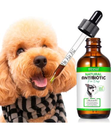JSBNQRMZ Natural Antibiotics for Dogs Dog Antibiotics Drops Dog Itch Relief Pet Antibiotics-Supports Dog Allergy Relief Anti-Bacterial Effect Dog Multivitamin (60ML) - Buy Online on GoSupps.com