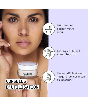 NUBIANCE - NubiAGE D-fense - Enriched with Bakuchiol - Moisturizing Face Cream - Anti-Aging Care - Reduces the Appearance of Wrinkles - Nourishing and Regenerating Formula - Buy Online on GoSupps.com