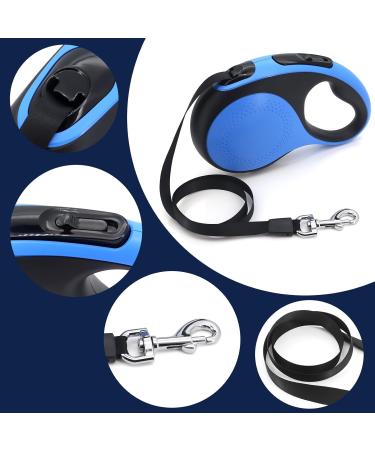 Buy Moyouno Retractable Dog Leash with Feces Bag Holder - Durable Automatic & Perfect for Dog Training | International Shipping Available - Buy Online on GoSupps.com