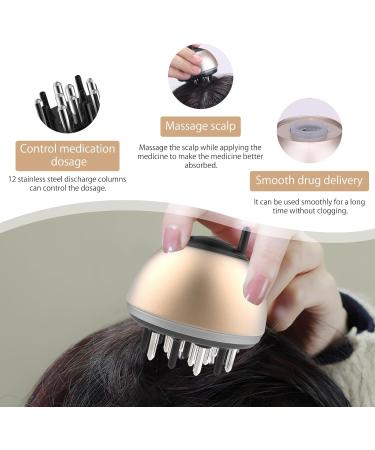 2-in-1 Scalp Massage Brush & Hair Oil Applicator | Promote Healthy Hair Growth | Portable & Lightweight | Ideal for Dry Scalp Care - Buy Online on GoSupps.com