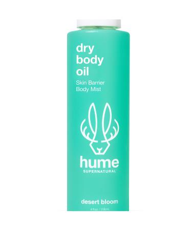 HUME SUPERNATURAL Dry Body Oil Spray - Moisturizing Body Oil for Dry Skin  After Shower Body Oils for Women and Men  Dry Oil Body Spray  Nourishing  Hydration  Glow  Probiotic  Desert Bloom  1-Pack 1 Pack