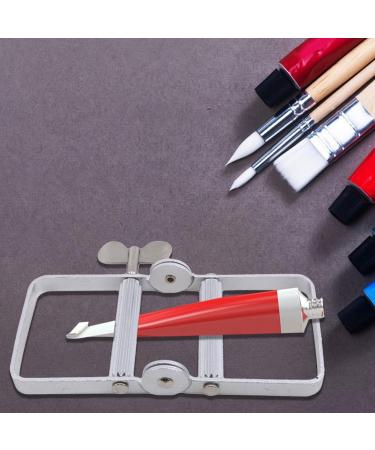 Rolling Tube Toothpaste Squeezer | Easy Using Sturdy Metal Toothpaste Squeezer Rollers Daily Using Tube Squeezer Tool for Creams Puts Toothpaste Ketchup Paint Nicything - Buy Online on GoSupps.com