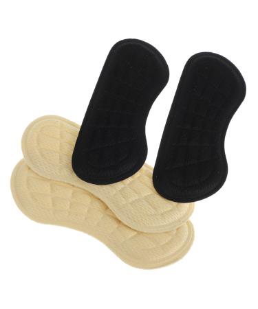 4 Pairs Insole Stickers Heel Pads for Shoes Shoe Pads for Women Shoes Heel Inserts for Women Comfortable Heel Cushions Women Heel Pads Heel Liners Foot Supplies Shoe Heel Pad