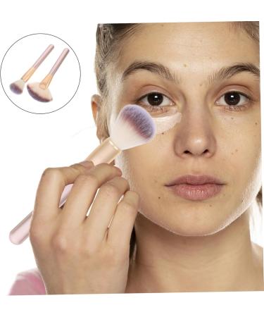 minkissy 3 Sets Makeup Brush Fan Makeup Brush Major Concealer Brush Wooden Handle - Buy Online on GoSupps.com