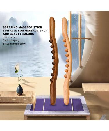 Marhynchus H lzerner Schabestab - 8 Pearls Gua Sha Massage Tool for Muscle Relaxation & Postpartum Care - International Shipping Available - Buy Online on GoSupps.com