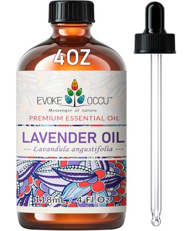 EVOKE OCCU Vetiver Essential Oil and Lavender Essential Oil - 4 Fl Oz - Buy Online on GoSupps.com
