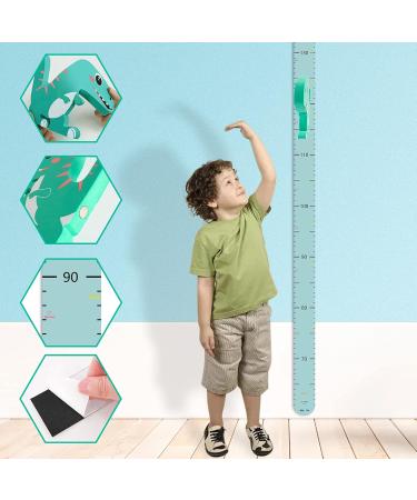 3D Dinosaur Baby Height Chart | Movable Wall Decor for Kids' Rooms | Kindergarten Animal Growth Chart - Buy Online on GoSupps.com