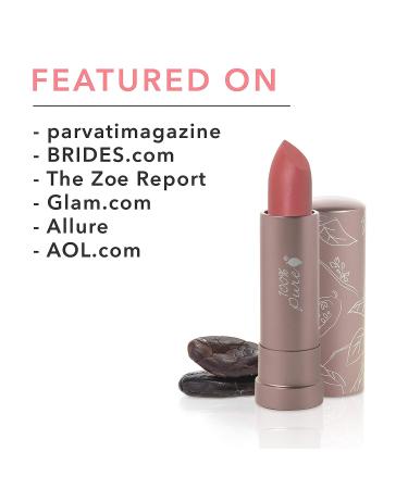 100% Pure Cocoa Butter Matte Lipstick - Long-Lasting Moisturizing Lip Color for All Skin Tones - Vegan Fruit Pigmented Pink Canyon (Dusty Pink) - 0.15 oz - Buy Online on GoSupps.com