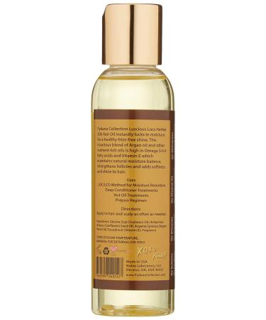 Pydana Collection Luscious Locs Herbal Silk Hair Oil - Natural Hair Growth Oil for Stronger and Longer Hair (118ml) - Buy Online on GoSupps.com