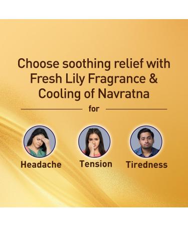 Navratna Gold Ayurvedic Hair Oil | with 24K Gold & 9 Ayurvedic Herbs | Lightweight Non-Greasy & Fast-Absorbing | Relaxing Head Massage Oil | Deeply Nourishes Hair | 16.91 Fl Oz (500ml) - Buy Online on GoSupps.com