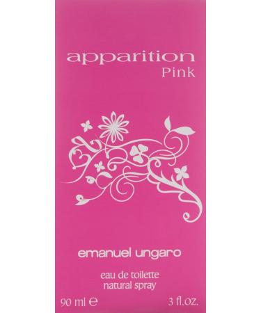 Emanuel Ungaro Apparition Pink Eau de Toilette Spray for Women 3 Ounce - Buy Online on GoSupps.com