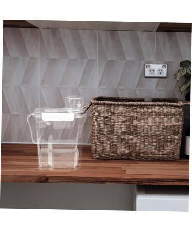 HAPINARY 3pcs Laundry Storage Box Laundry Bottle Tide Laundry Liquid Plastic Transparent - Buy Online on GoSupps.com