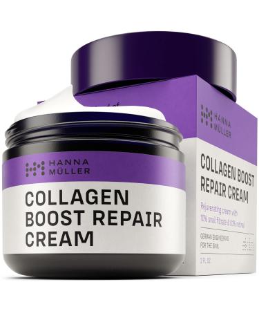            * Collagen Face Cream for Women  Collagen Cream with 10% Snail Filter and 0.1% Retinal (not Retinol)  Moisturizer for Face and Anti Aging  Helps to Reduce Fine Lines and Wrinkles - Buy Online on GoSupps.com