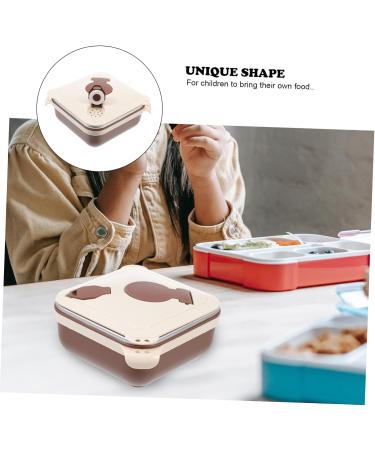 Zerodeko Square Instant Noodle Bowl Snack Carrying Container 304 Stainless Steel Household Products Student - Buy Online on GoSupps.com