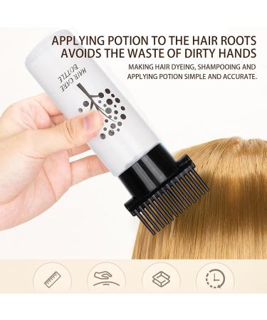 Cart Bottle Applicator - 180ml Hair Oil & Dye Bottle for Home Salon | Ideal for Hair Styling & Liquid Applications - Buy Online on GoSupps.com