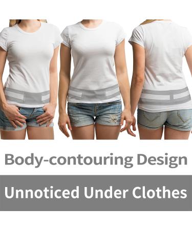Soft Lightweight Lumbar Support Belt - Relief for Lower Back Pain Sciatica & Herniated Disc | Comfortable & Breathable Design for Men & Women - Buy Online on GoSupps.com