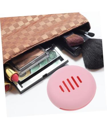 Travel Makeup Sponge Holder Box | Portable Powder Puff Storage - Compact & Stylish Pink Case - Buy Online on GoSupps.com