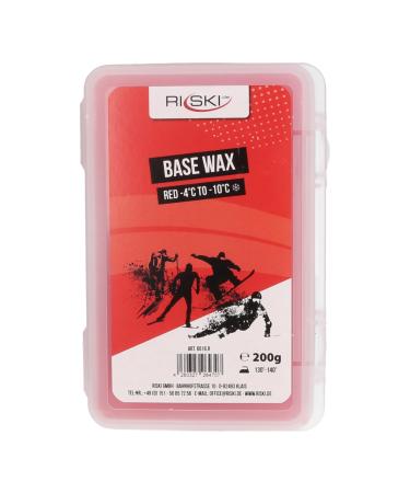 Riski ski wax base wax alpin 200g red