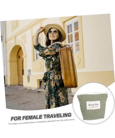 HEALEEP Vintage Napkin Storage Bag - Small Tote Organizer for Menstrual Pads and Period Products - Buy Online on GoSupps.com