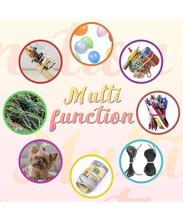 1000PC Elastic Hair Ties - Durable Mini Rubber Bands for Kids & Dreadlocks - Ideal for Weddings & Everyday Hairstyles - Black - Buy Online on GoSupps.com