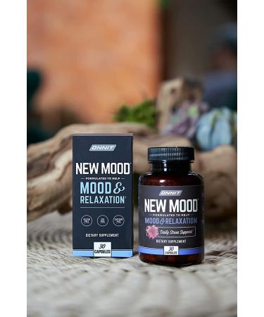 Onnit New Mood - Relaxation Supplement 30 Capsules for Mood Support - Buy Online on GoSupps.com
