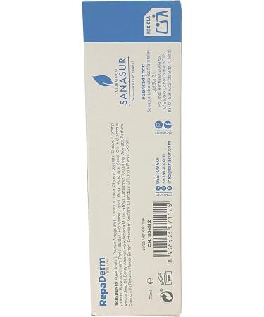 Sanasur Reparaderm Natural hands feet and elbow 75 ml - Buy Online on GoSupps.com