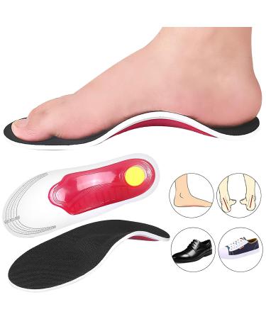 YUECI Orthopedic Insoles for Flat Feet & Plantar Fasciitis - Comfort Shoe Inserts for Men & Women - Buy Online on GoSupps.com