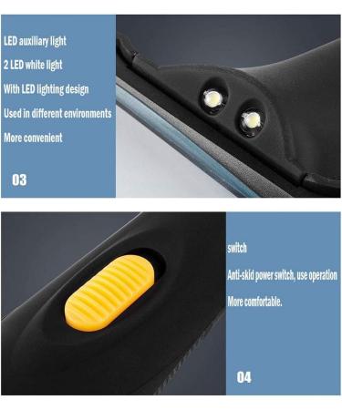 Hand-held Square Magnifying Glass 10X high-Definition Magnifying Glass with LED Light for Reading Inspection Hobby and handicrafts Commemoration Day - Buy Online on GoSupps.com