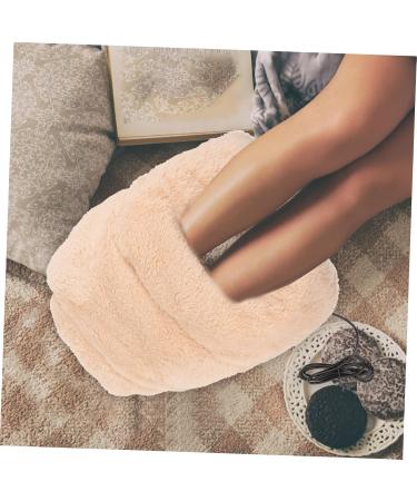 Solustre Electric Footrest Pillow - Winter Heating Shoes & Plush Foot Warmers for Home & Office - Buy Online on GoSupps.com