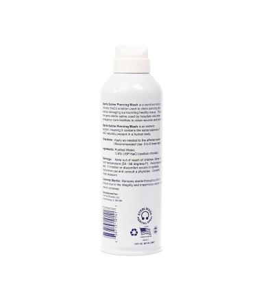 Steri-Wash Aftercare Piercing Spray 8 oz - Gentle and Effective Solution - Buy Online on GoSupps.com