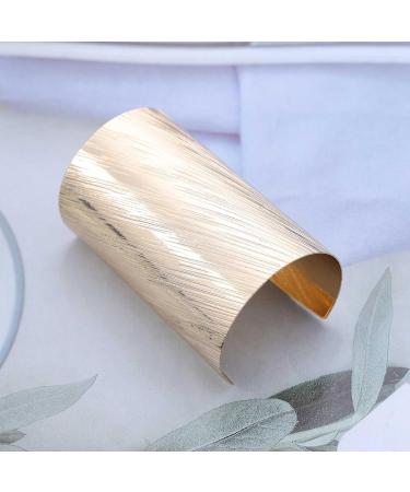 Dervivea Gold Metal Ponytail Hair Hook Cuff Minimalist Large Hair Cuff Cylinder Ponytail Holder Hair Cuff Clip Punk Long Tail Hair Hooks Cuff - Buy Online on GoSupps.com