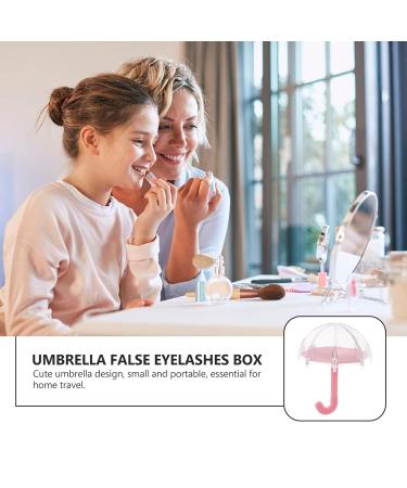 Lurrose 10PC Eyelash Storage Box | Plastic Makeup Organizer for False Lashes | Compact Organizer Case in Pink - Buy Online on GoSupps.com