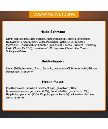 Bellfor Feeding Set Small M nsterl nder croquettes with pastured lamb & wild rabbit meat 2.5 kg and Soft Snacks 200 g with Food supplement for immunity 80 g - Buy Online on GoSupps.com