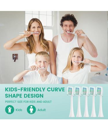 10 Pack Soft Electric Toothbrush Replacement Heads Compatible with Philips Sonicare 2 Series ProtectiveClean DailyClean Plaque Control Gum 4100 5100 C2 G2 W - Buy Online on GoSupps.com