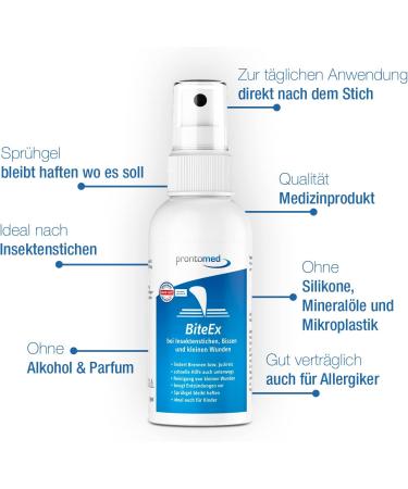 Prontomed BiteEx Gel 75ml - Fast Relief for Insect Stings & Bites | Soothing Formula & International Shipping - Buy Online on GoSupps.com