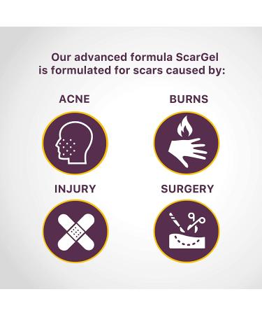 Natureplex Advanced Scar Gel with Allantoin 1.25 Oz + Bonus Lip Balm - Reduce Appearance of Scars - Contains Collagen - 1.23 Ounce - Buy Online on GoSupps.com