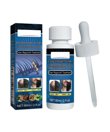 Anti-Chute de Cheveux pour Hommes Mousse Anti-Perte de Cheveux Capillaire Effil e pour Homme S rum de Croissance de Cheveux pour Homme 60ML 1PC