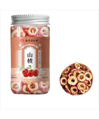 HQZMCTE Premium Herbal Tea Healthy Tea Shanzha Slices 2.11oz / 60g Good Dryness Seedless Herbal Tea