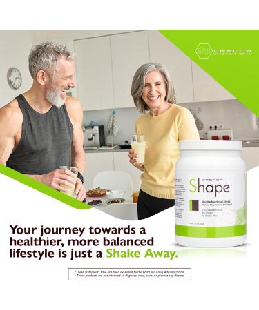 Orenda Shape® Vanilla Protein Shake - Plant-Powered Pea & Brown Rice Blend with Superfoods | Ready-to-Serve Nutrition 21.4oz - International Shipping Available - Buy Online on GoSupps.com