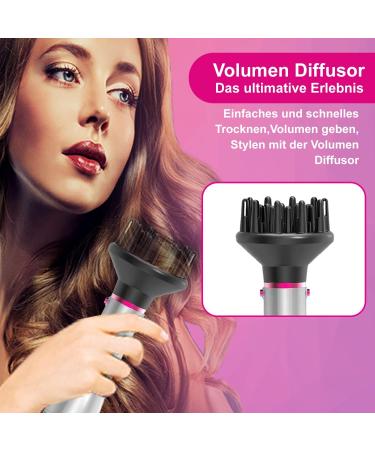 SevePanda 4-in-1 Hair Dryer Brush Set - Ionic Care, Frizz-Free Styling - Gray - Buy Online on GoSupps.com